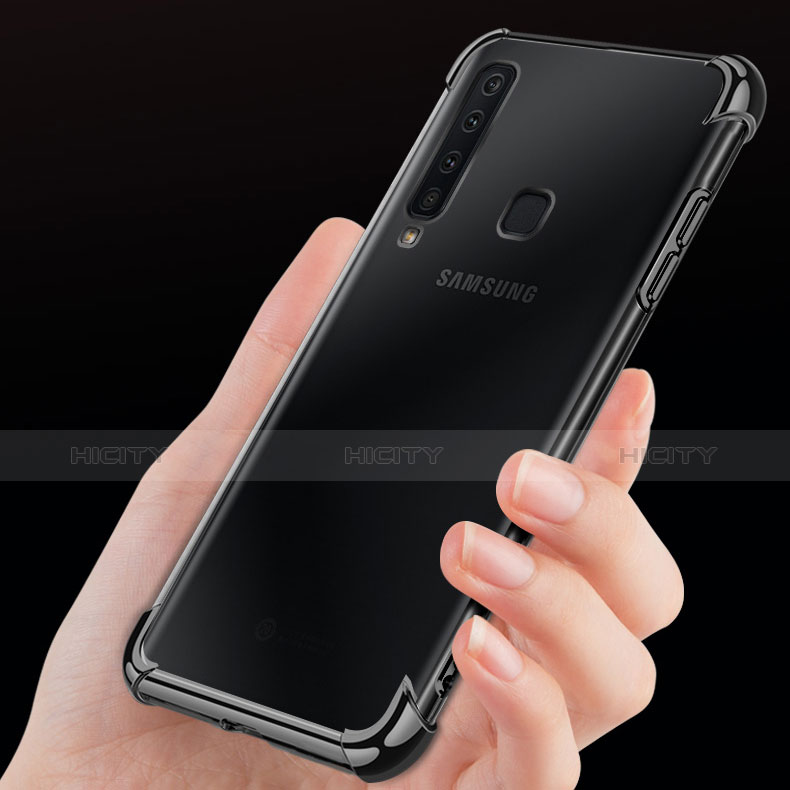 Silikon Schutzhülle Ultra Dünn Tasche Durchsichtig Transparent H01 für Samsung Galaxy A9s groß
