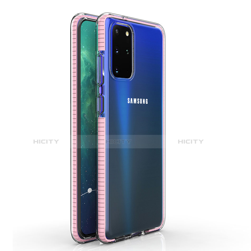 Silikon Schutzhülle Ultra Dünn Tasche Durchsichtig Transparent H01 für Samsung Galaxy S20 Plus 5G