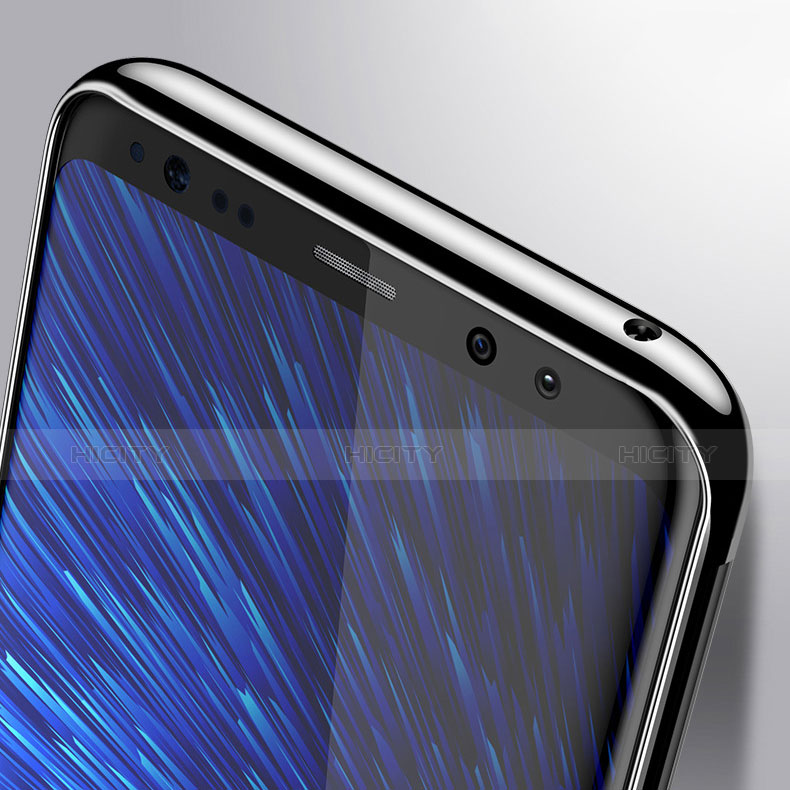 Silikon Schutzhülle Ultra Dünn Tasche Durchsichtig Transparent H01 für Samsung Galaxy S8 groß