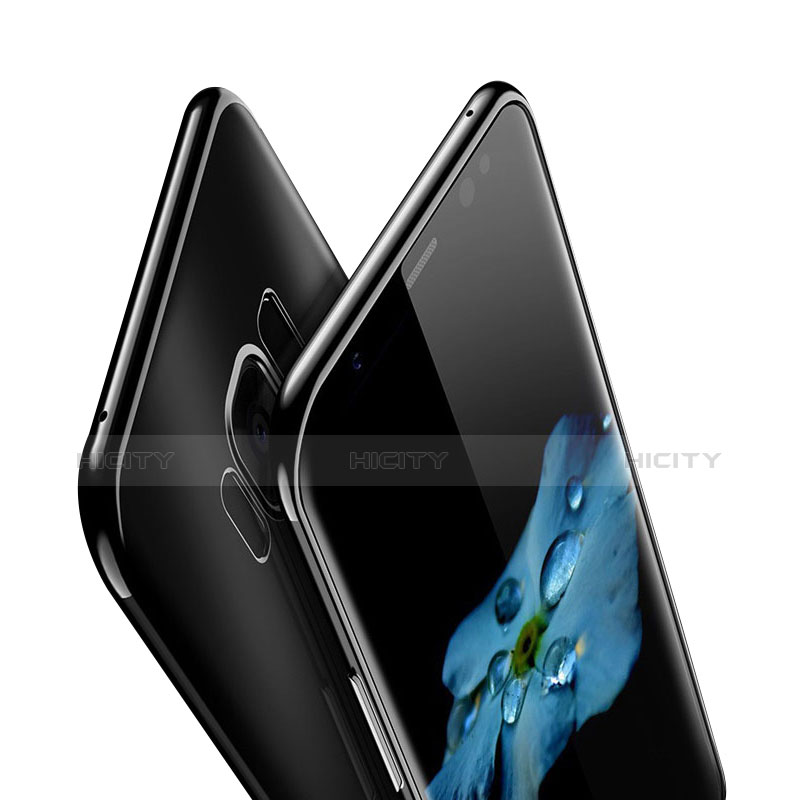 Silikon Schutzhülle Ultra Dünn Tasche Durchsichtig Transparent H01 für Samsung Galaxy S8 Plus groß