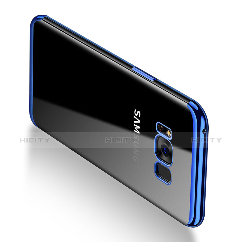 Silikon Schutzhülle Ultra Dünn Tasche Durchsichtig Transparent H01 für Samsung Galaxy S8 Plus groß