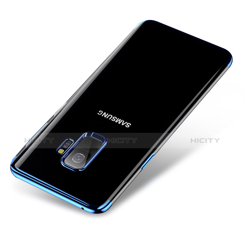 Silikon Schutzhülle Ultra Dünn Tasche Durchsichtig Transparent H01 für Samsung Galaxy S9 groß