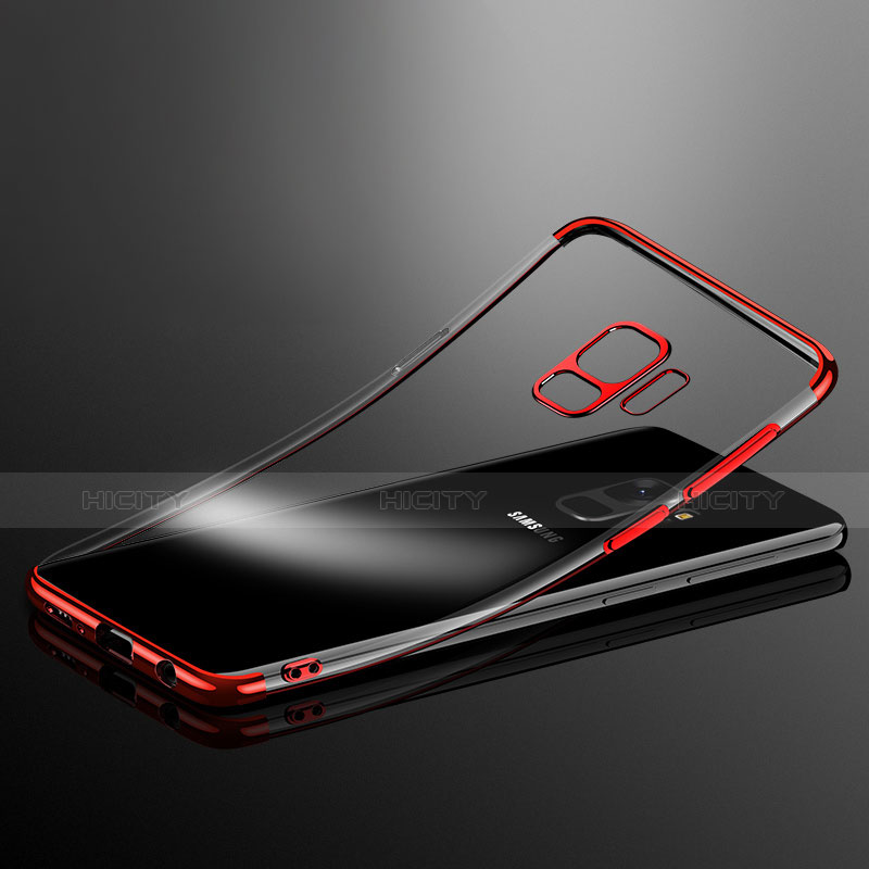 Silikon Schutzhülle Ultra Dünn Tasche Durchsichtig Transparent H01 für Samsung Galaxy S9 groß