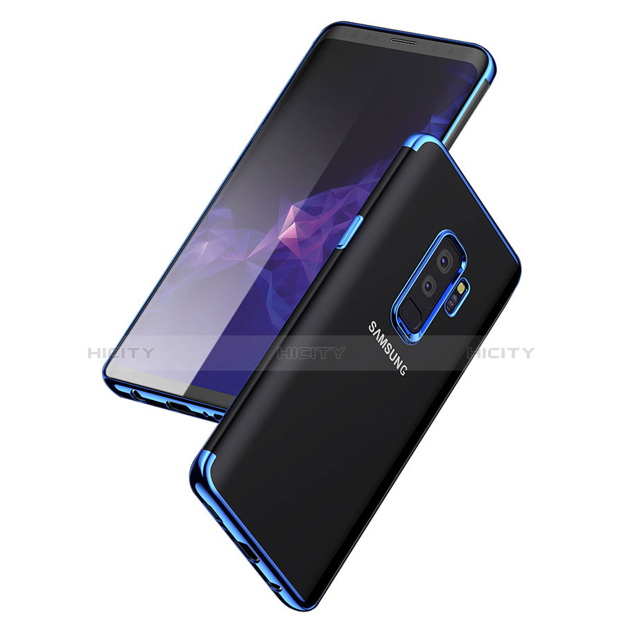 Silikon Schutzhülle Ultra Dünn Tasche Durchsichtig Transparent H01 für Samsung Galaxy S9 Plus