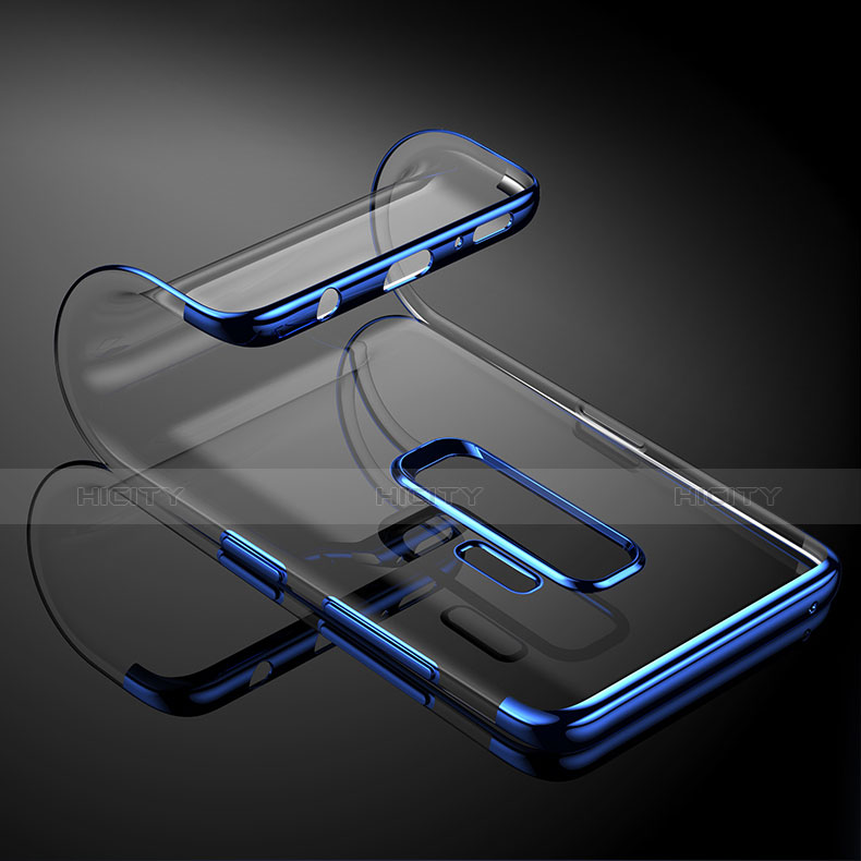 Silikon Schutzhülle Ultra Dünn Tasche Durchsichtig Transparent H01 für Samsung Galaxy S9 Plus groß