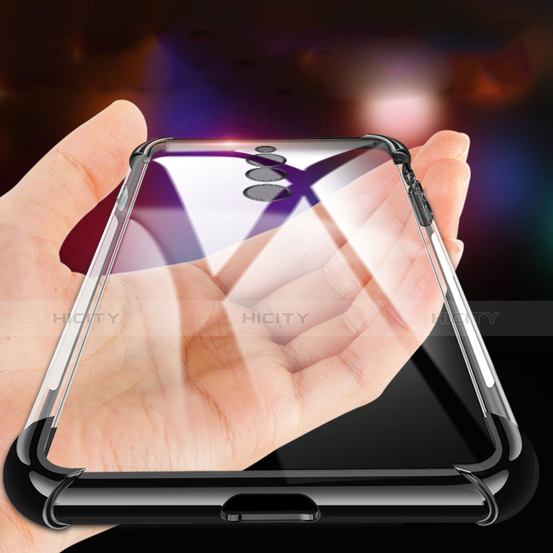 Silikon Schutzhülle Ultra Dünn Tasche Durchsichtig Transparent H01 für Xiaomi Black Shark Helo groß