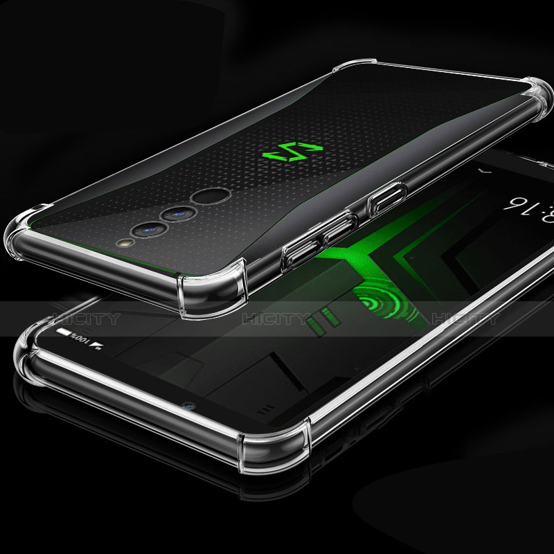 Silikon Schutzhülle Ultra Dünn Tasche Durchsichtig Transparent H01 für Xiaomi Black Shark Helo Klar Plus