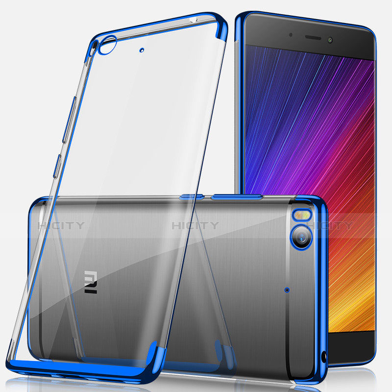 Silikon Schutzhülle Ultra Dünn Tasche Durchsichtig Transparent H01 für Xiaomi Mi 5S