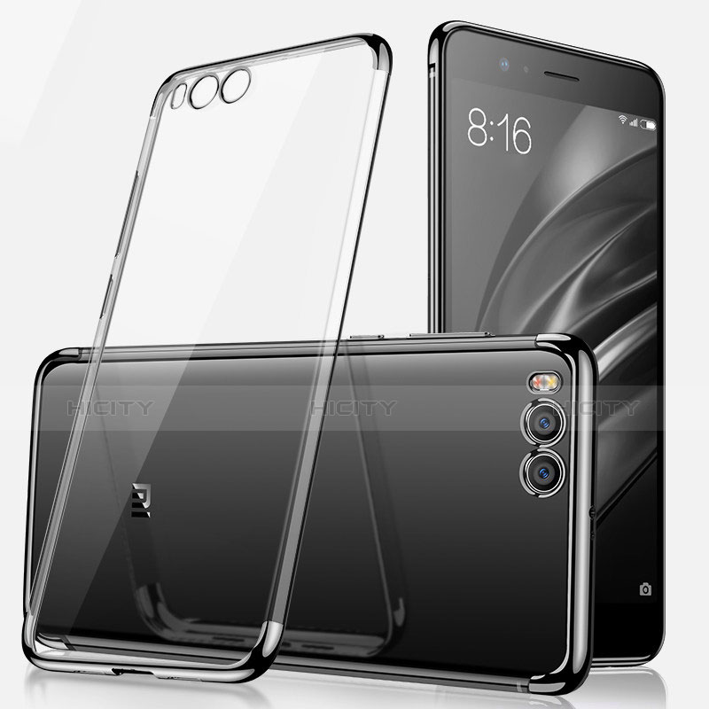 Silikon Schutzhülle Ultra Dünn Tasche Durchsichtig Transparent H01 für Xiaomi Mi 6 groß