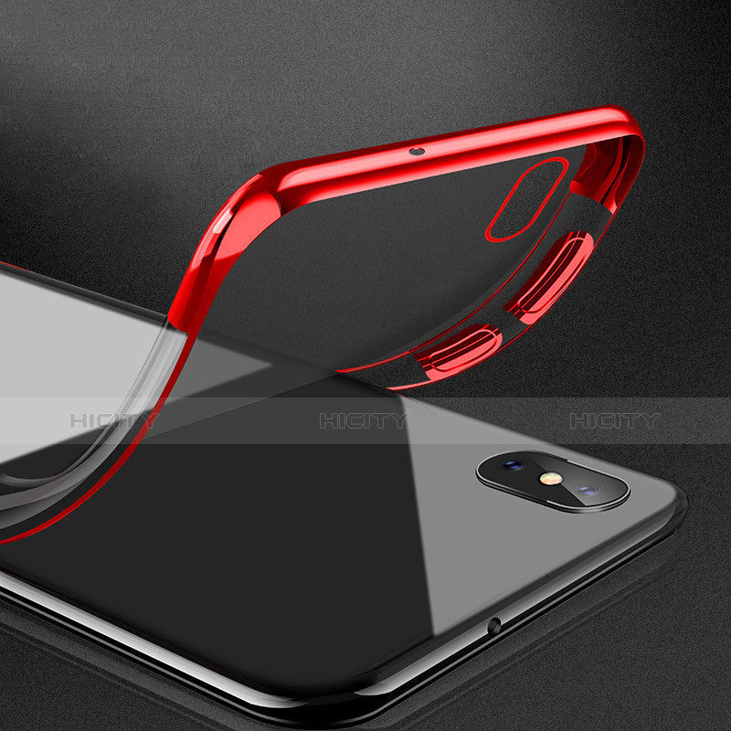 Silikon Schutzhülle Ultra Dünn Tasche Durchsichtig Transparent H01 für Xiaomi Mi 8 Explorer groß
