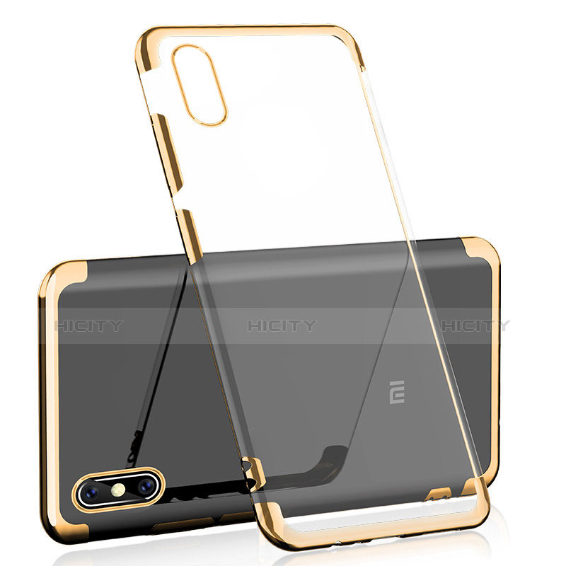 Silikon Schutzhülle Ultra Dünn Tasche Durchsichtig Transparent H01 für Xiaomi Mi 8 Explorer Gold Plus