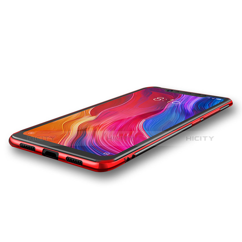 Silikon Schutzhülle Ultra Dünn Tasche Durchsichtig Transparent H01 für Xiaomi Mi 8 Pro Global Version