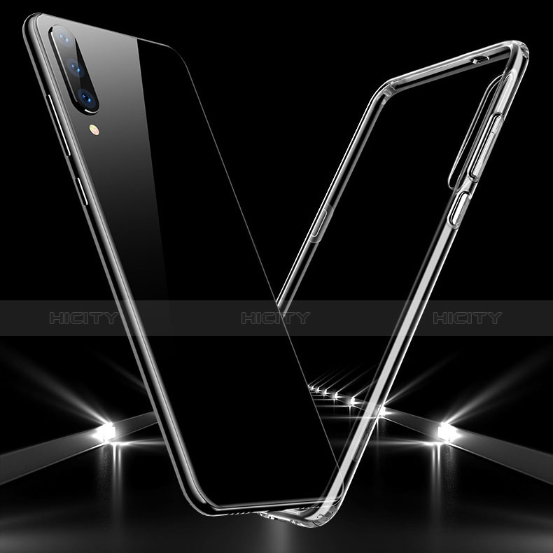 Silikon Schutzhülle Ultra Dünn Tasche Durchsichtig Transparent H01 für Xiaomi Mi 9 Pro groß