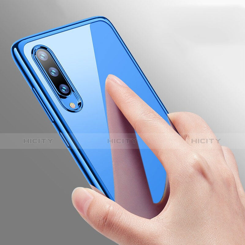 Silikon Schutzhülle Ultra Dünn Tasche Durchsichtig Transparent H01 für Xiaomi Mi 9 SE groß