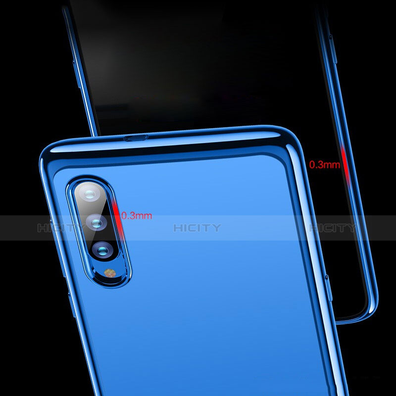 Silikon Schutzhülle Ultra Dünn Tasche Durchsichtig Transparent H01 für Xiaomi Mi 9 SE groß