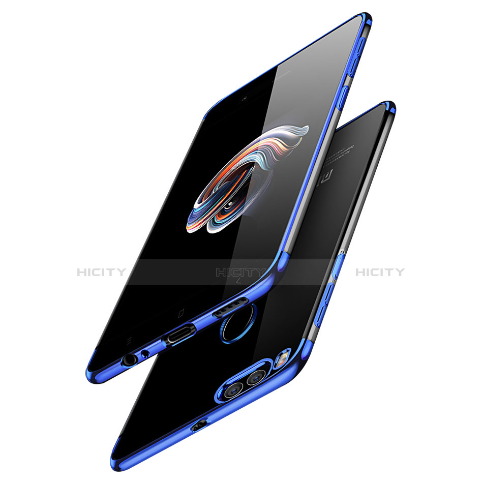 Silikon Schutzhülle Ultra Dünn Tasche Durchsichtig Transparent H01 für Xiaomi Mi A1 groß