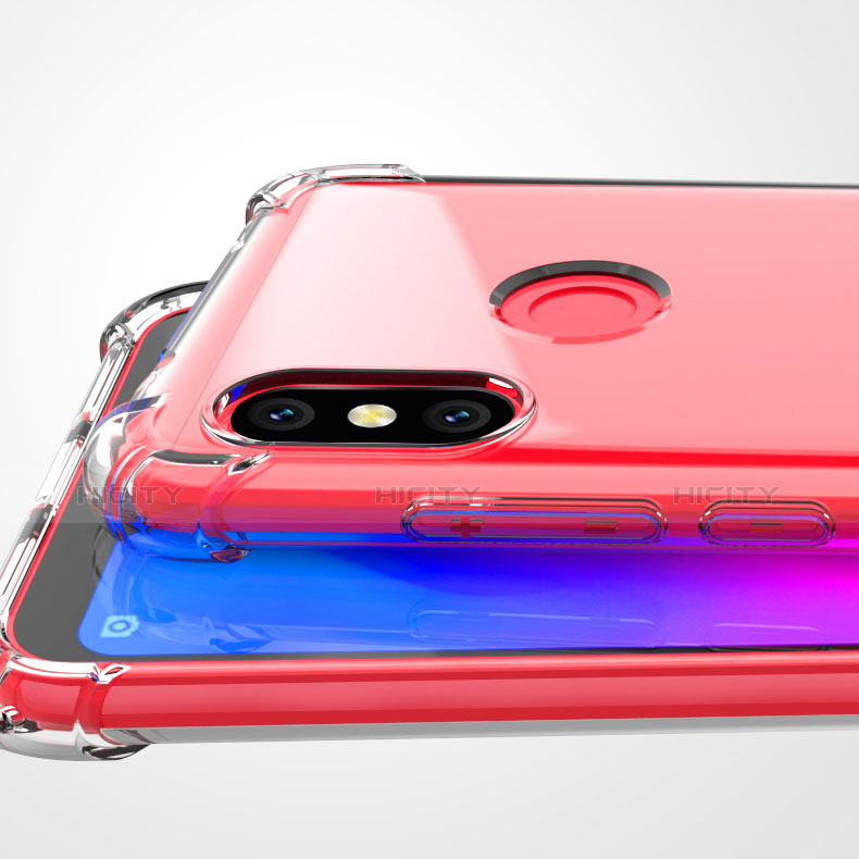Silikon Schutzhülle Ultra Dünn Tasche Durchsichtig Transparent H01 für Xiaomi Mi A2 Lite groß