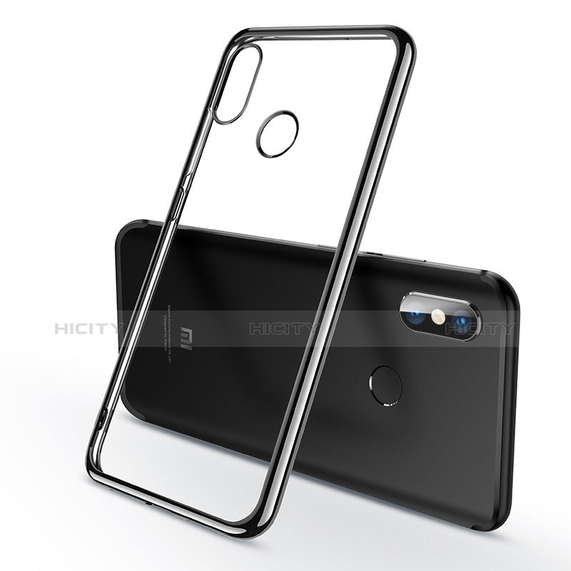 Silikon Schutzhülle Ultra Dünn Tasche Durchsichtig Transparent H01 für Xiaomi Mi Max 3 groß