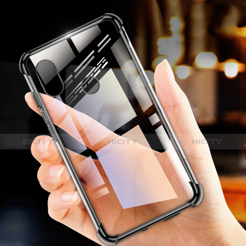 Silikon Schutzhülle Ultra Dünn Tasche Durchsichtig Transparent H01 für Xiaomi Mi Mix 2S groß
