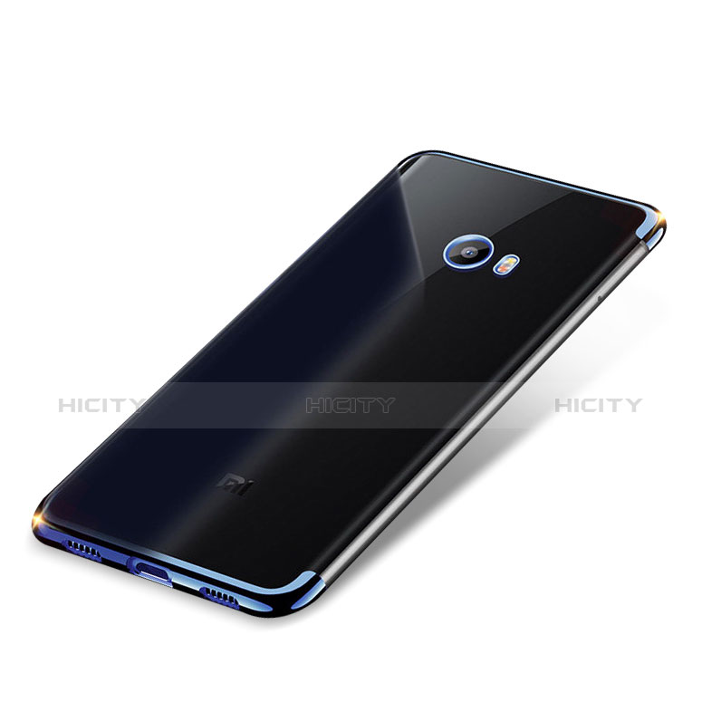 Silikon Schutzhülle Ultra Dünn Tasche Durchsichtig Transparent H01 für Xiaomi Mi Note 2 groß