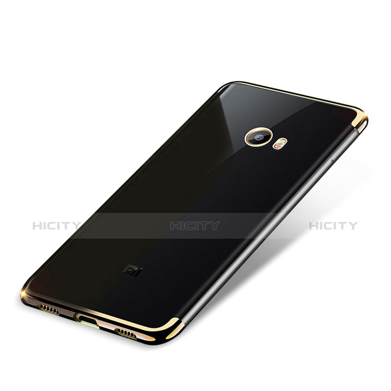 Silikon Schutzhülle Ultra Dünn Tasche Durchsichtig Transparent H01 für Xiaomi Mi Note 2 Special Edition groß