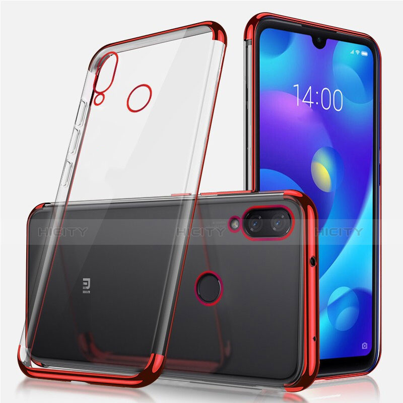 Silikon Schutzhülle Ultra Dünn Tasche Durchsichtig Transparent H01 für Xiaomi Mi Play 4G groß