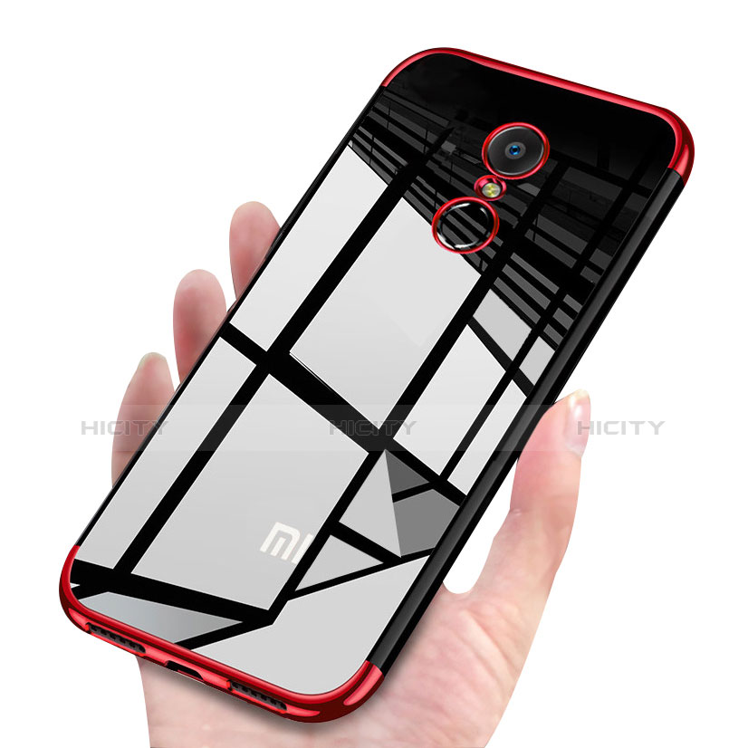 Silikon Schutzhülle Ultra Dünn Tasche Durchsichtig Transparent H01 für Xiaomi Redmi 5 groß