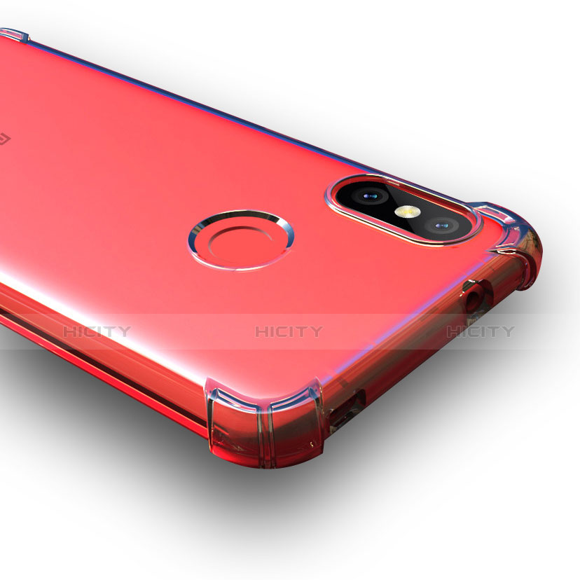 Silikon Schutzhülle Ultra Dünn Tasche Durchsichtig Transparent H01 für Xiaomi Redmi 6 Pro