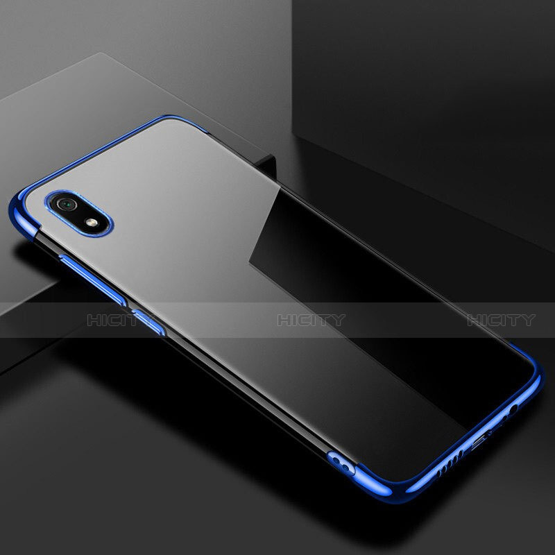 Silikon Schutzhülle Ultra Dünn Tasche Durchsichtig Transparent H01 für Xiaomi Redmi 7A groß