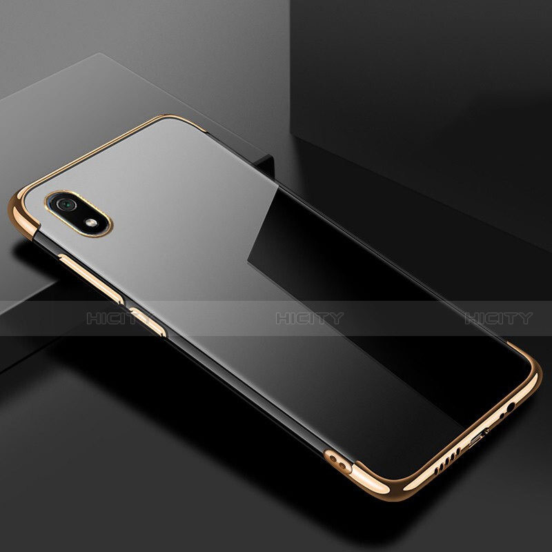 Silikon Schutzhülle Ultra Dünn Tasche Durchsichtig Transparent H01 für Xiaomi Redmi 7A Gold Plus
