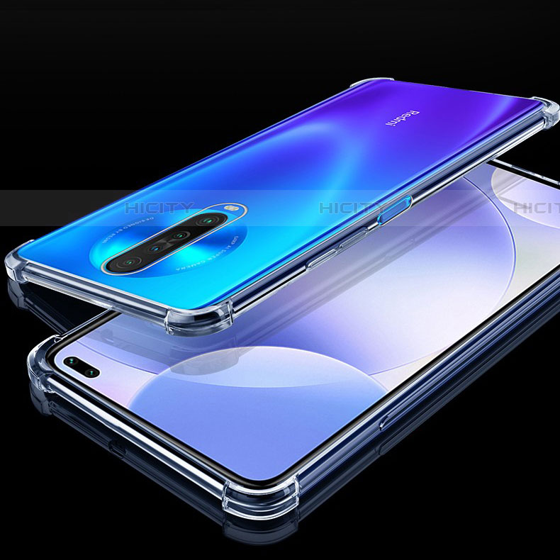 Silikon Schutzhülle Ultra Dünn Tasche Durchsichtig Transparent H01 für Xiaomi Redmi K30 4G groß