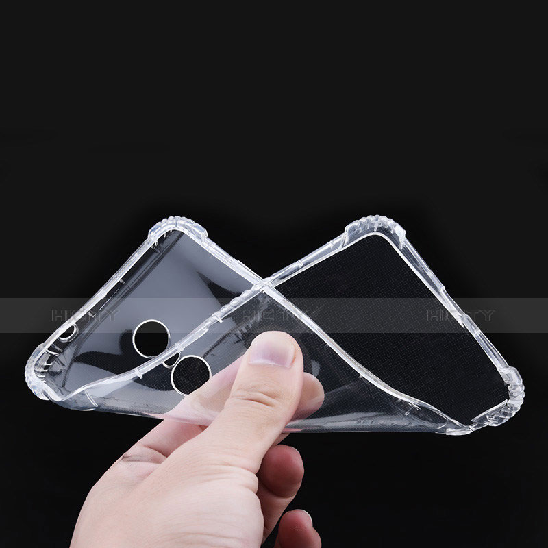 Silikon Schutzhülle Ultra Dünn Tasche Durchsichtig Transparent H01 für Xiaomi Redmi Note 4
