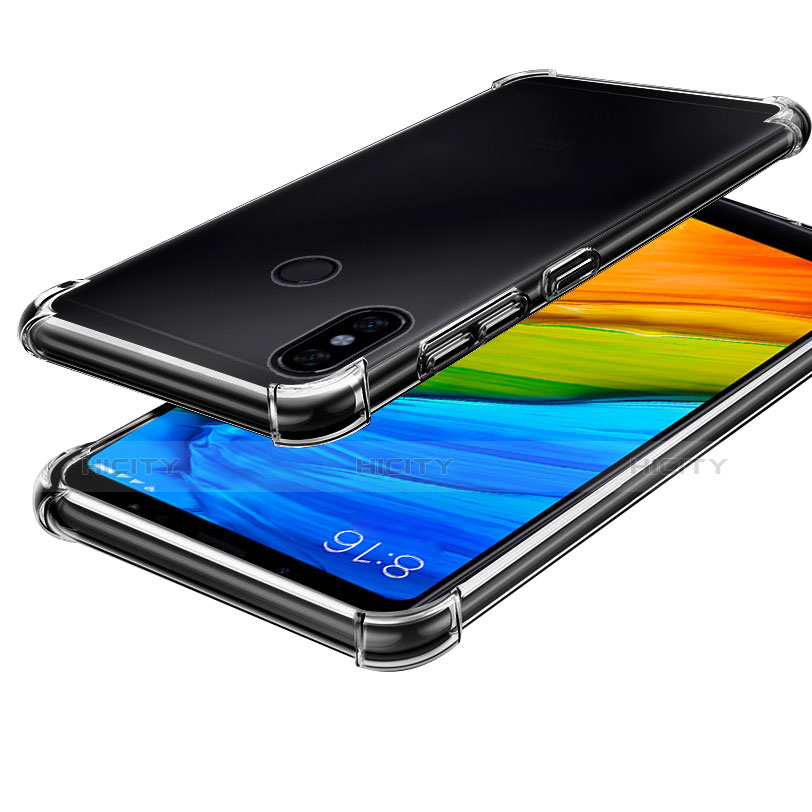 Silikon Schutzhülle Ultra Dünn Tasche Durchsichtig Transparent H01 für Xiaomi Redmi Note 5 AI Dual Camera