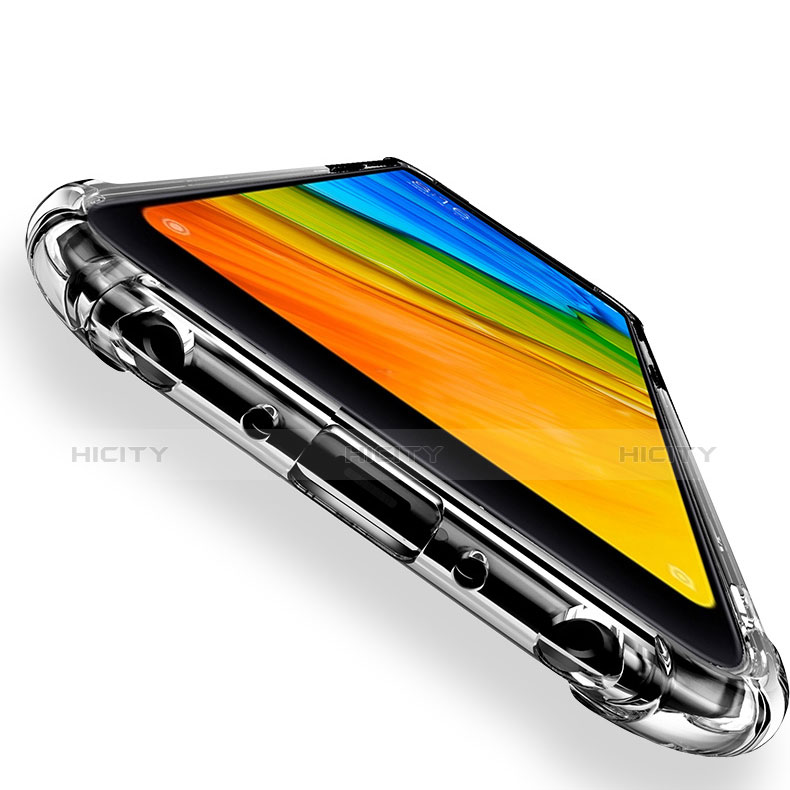 Silikon Schutzhülle Ultra Dünn Tasche Durchsichtig Transparent H01 für Xiaomi Redmi Note 5 Pro
