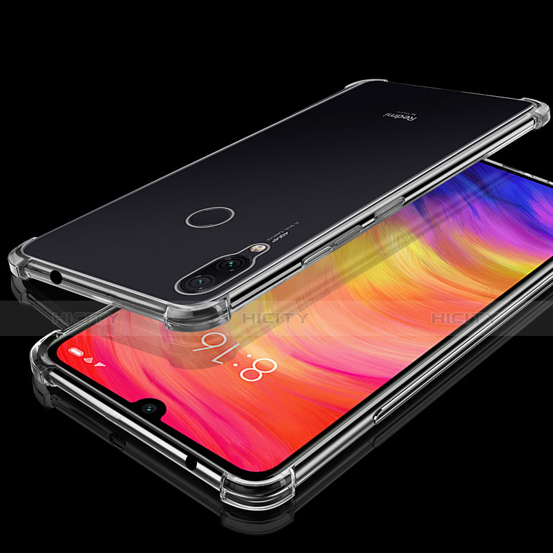 Silikon Schutzhülle Ultra Dünn Tasche Durchsichtig Transparent H01 für Xiaomi Redmi Note 7 Klar