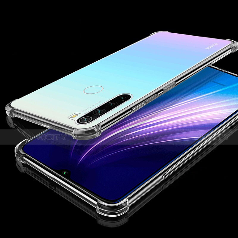 Silikon Schutzhülle Ultra Dünn Tasche Durchsichtig Transparent H01 für Xiaomi Redmi Note 8 (2021)