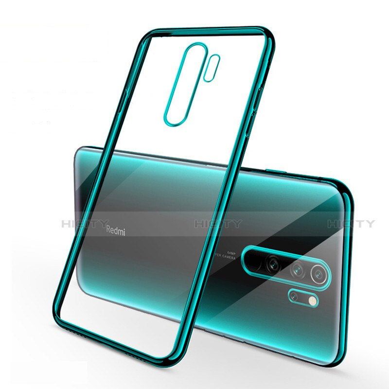 Silikon Schutzhülle Ultra Dünn Tasche Durchsichtig Transparent H01 für Xiaomi Redmi Note 8 Pro Grün Plus