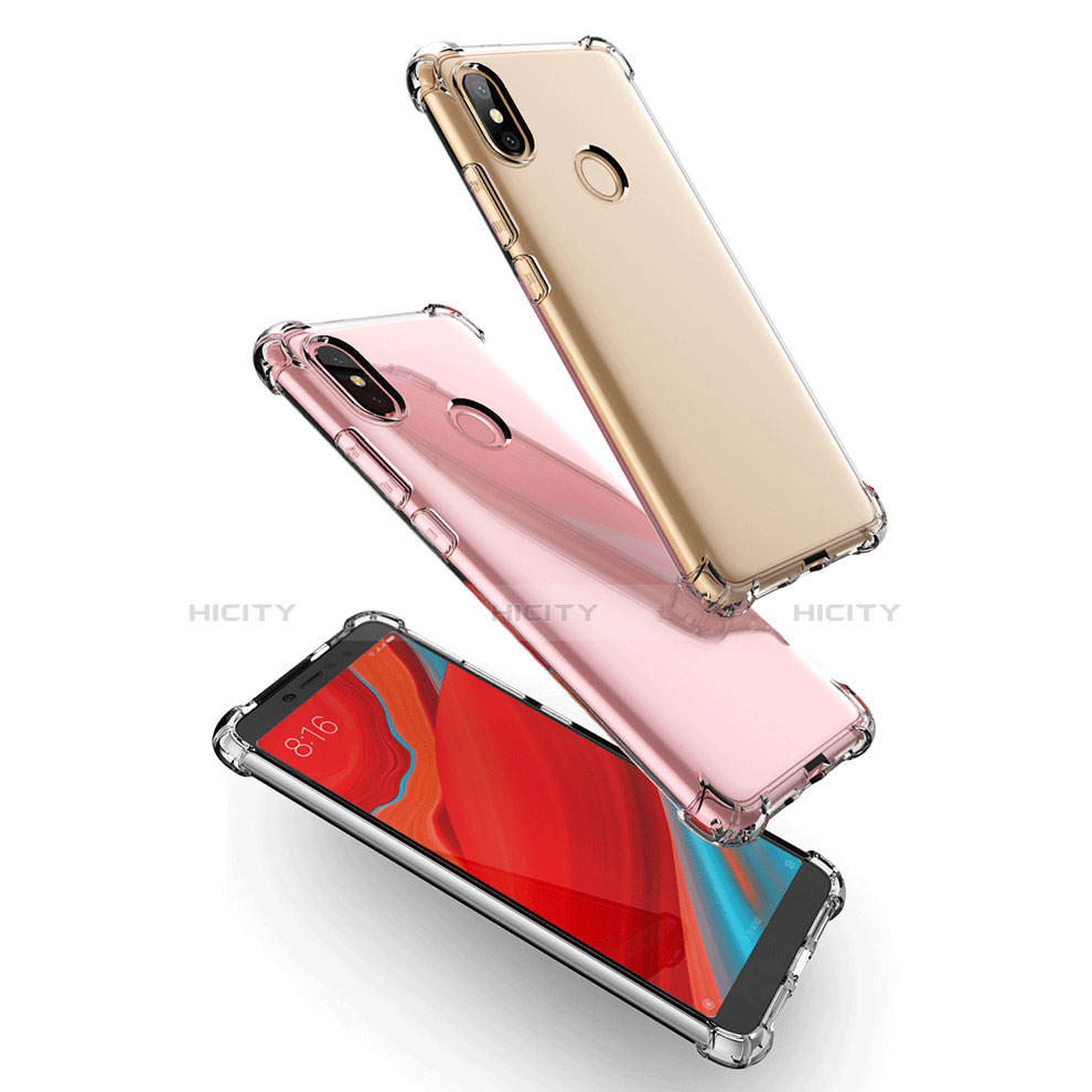 Silikon Schutzhülle Ultra Dünn Tasche Durchsichtig Transparent H01 für Xiaomi Redmi S2