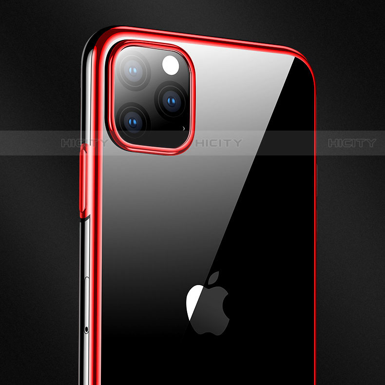 Silikon Schutzhülle Ultra Dünn Tasche Durchsichtig Transparent H02 für Apple iPhone 11 Pro groß