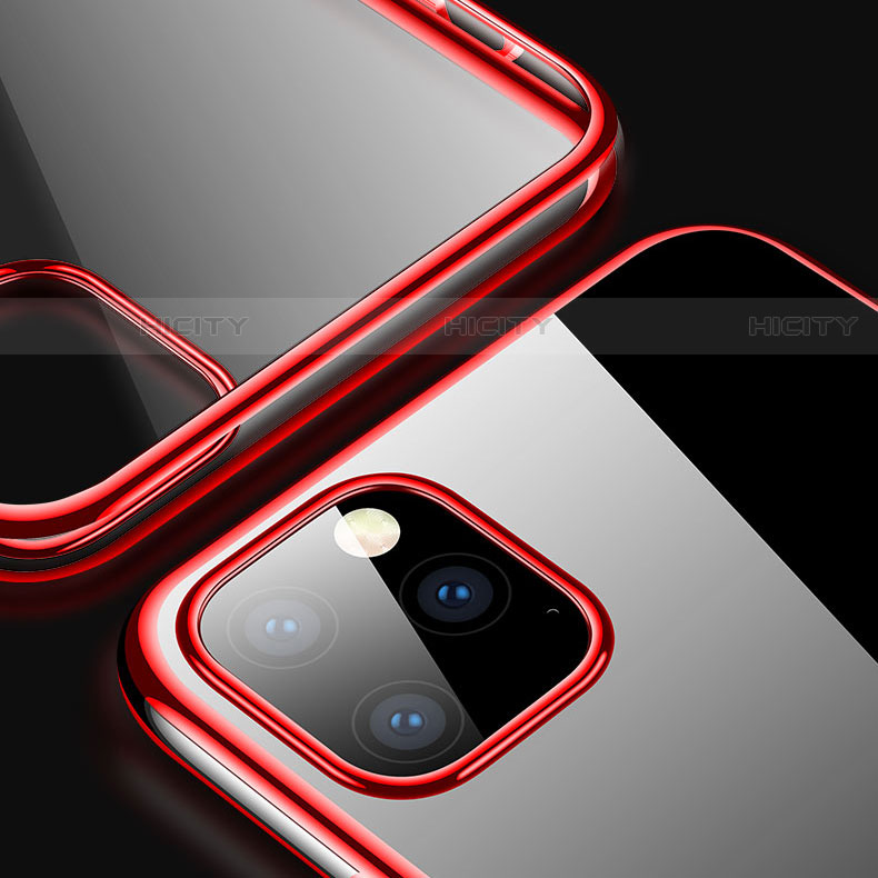 Silikon Schutzhülle Ultra Dünn Tasche Durchsichtig Transparent H02 für Apple iPhone 11 Pro groß