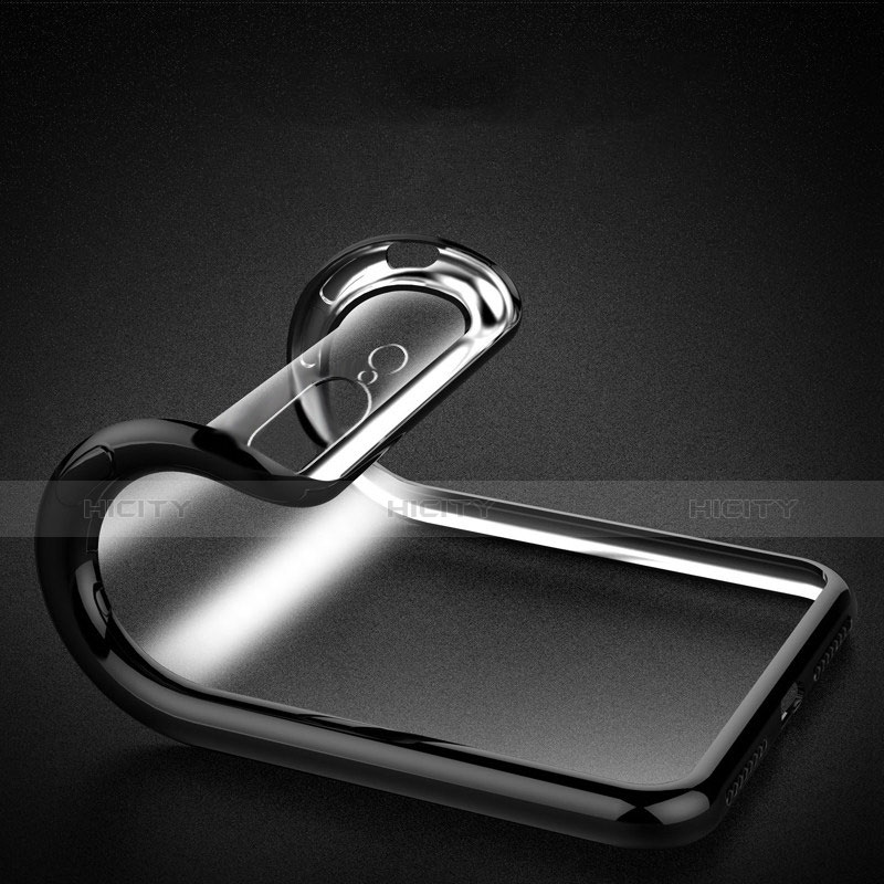 Silikon Schutzhülle Ultra Dünn Tasche Durchsichtig Transparent H02 für Apple iPhone 8 Plus