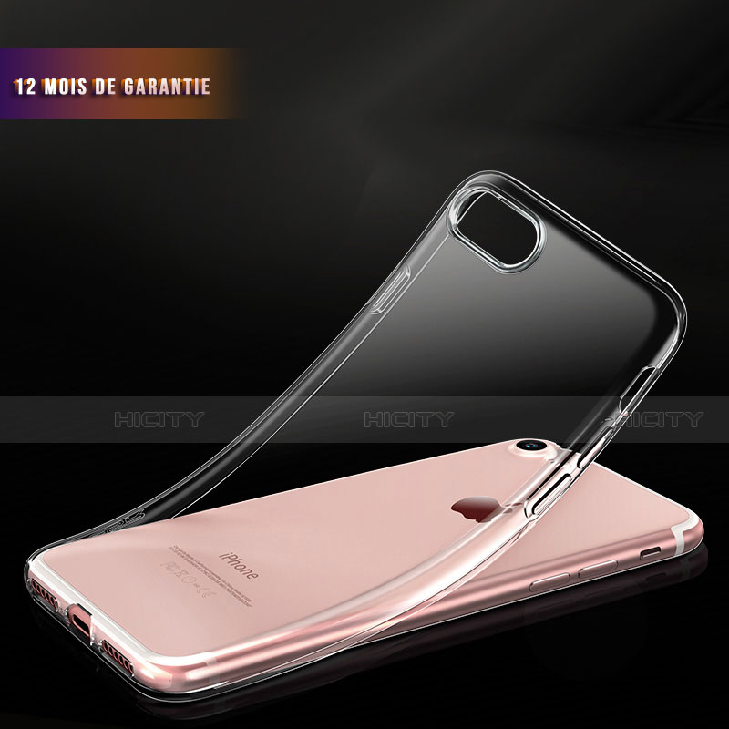 Silikon Schutzhülle Ultra Dünn Tasche Durchsichtig Transparent H02 für Apple iPhone SE (2020) Klar