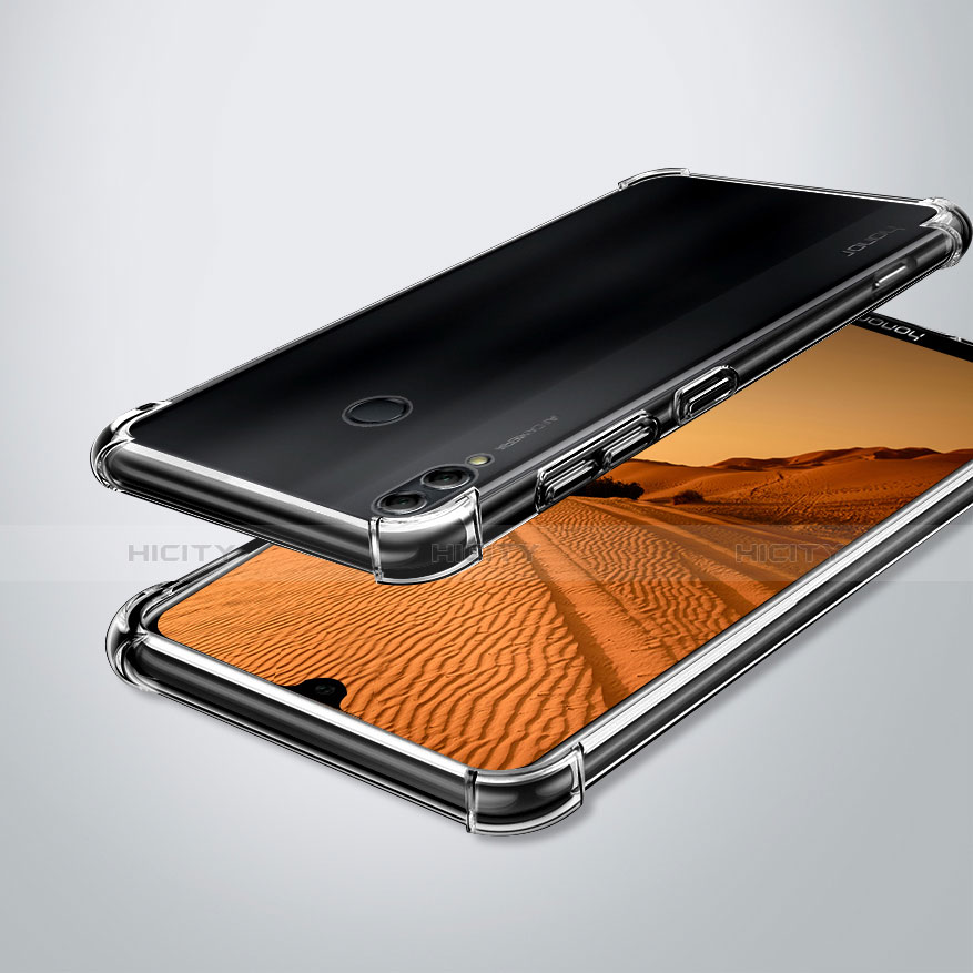 Silikon Schutzhülle Ultra Dünn Tasche Durchsichtig Transparent H02 für Huawei Enjoy Max Klar Plus