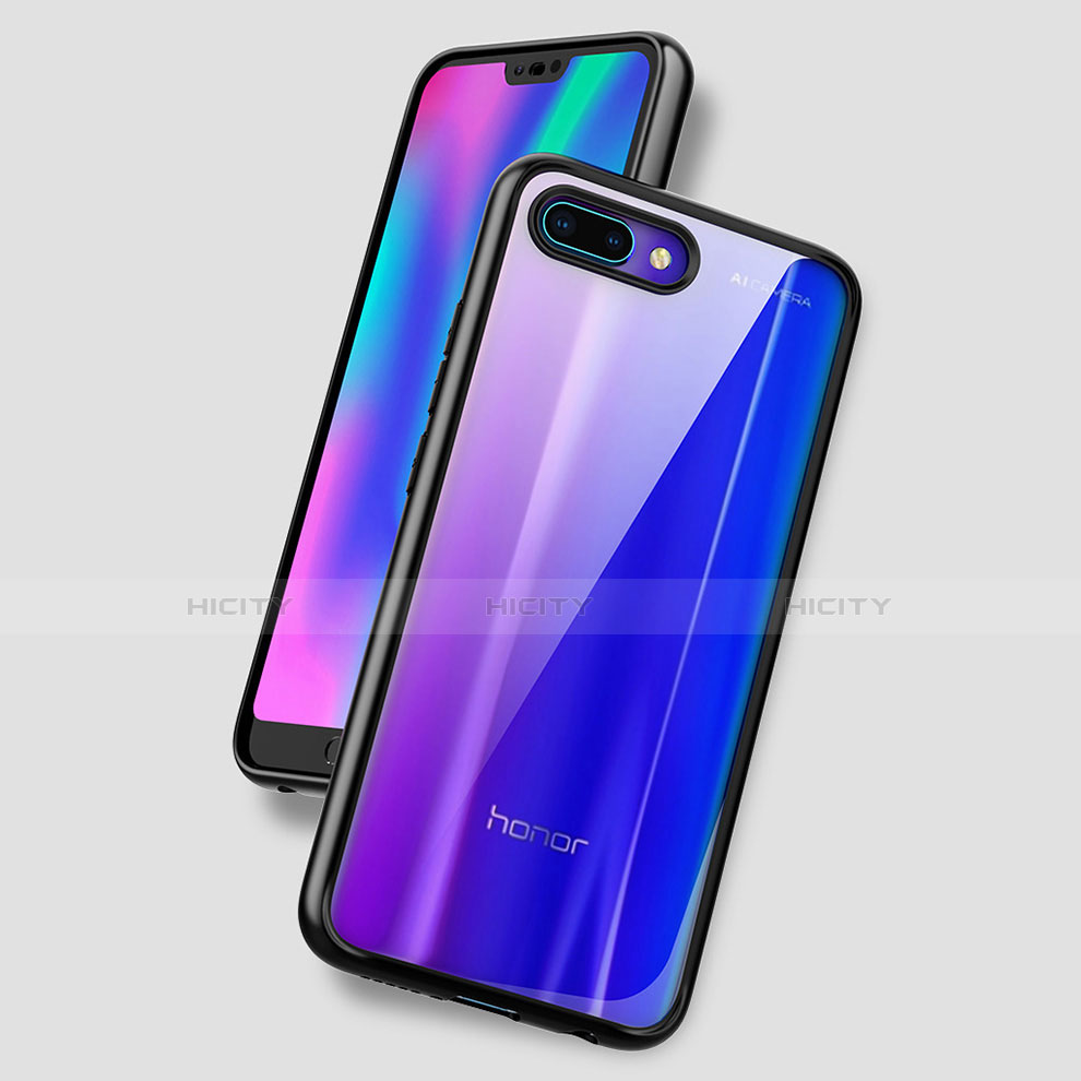 Silikon Schutzhülle Ultra Dünn Tasche Durchsichtig Transparent H02 für Huawei Honor 10