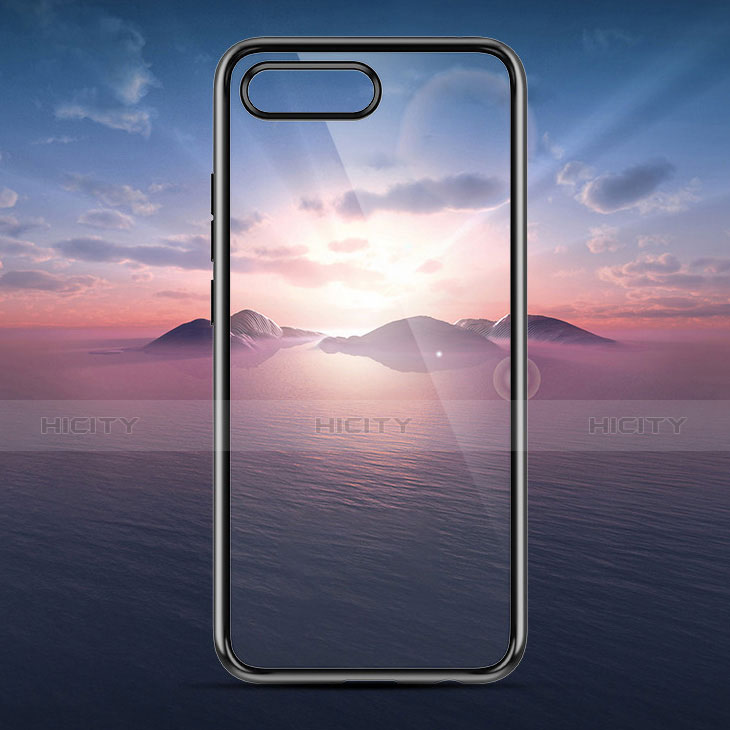 Silikon Schutzhülle Ultra Dünn Tasche Durchsichtig Transparent H02 für Huawei Honor 10 groß