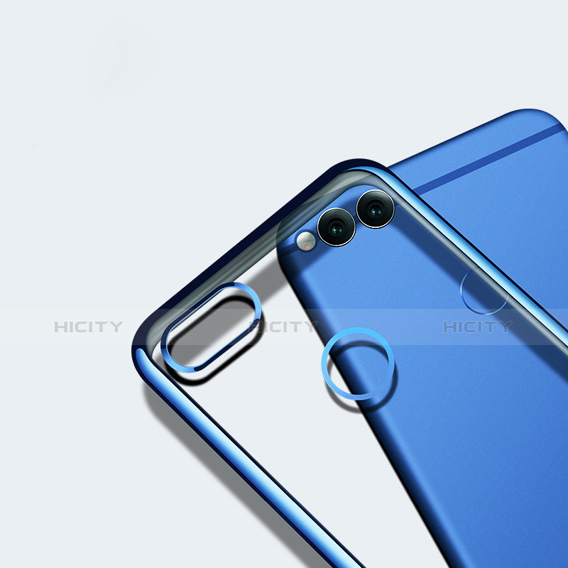 Silikon Schutzhülle Ultra Dünn Tasche Durchsichtig Transparent H02 für Huawei Honor 7X