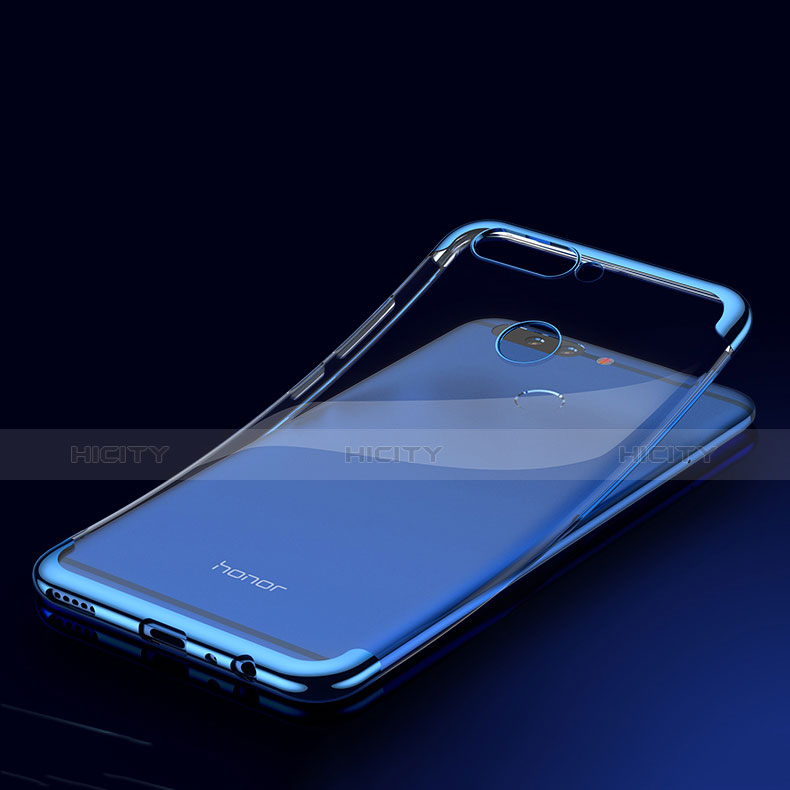 Silikon Schutzhülle Ultra Dünn Tasche Durchsichtig Transparent H02 für Huawei Honor 8 Pro