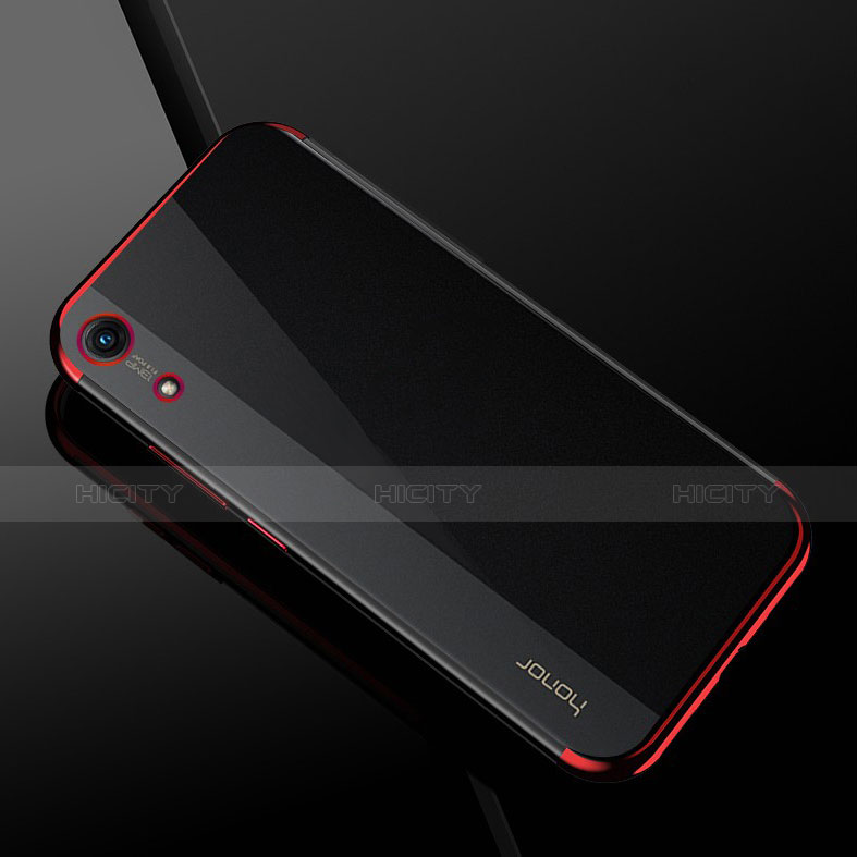 Silikon Schutzhülle Ultra Dünn Tasche Durchsichtig Transparent H02 für Huawei Honor 8A groß