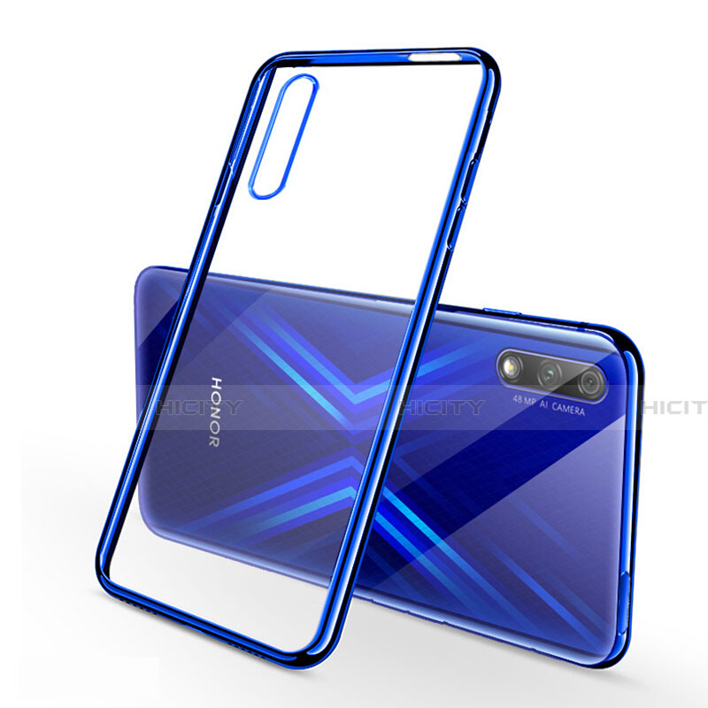 Silikon Schutzhülle Ultra Dünn Tasche Durchsichtig Transparent H02 für Huawei Honor 9X