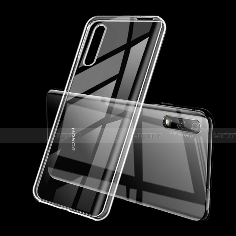 Silikon Schutzhülle Ultra Dünn Tasche Durchsichtig Transparent H02 für Huawei Honor 9X